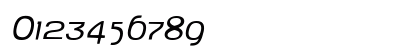 BabyMinePlump Italic Numeric Preview