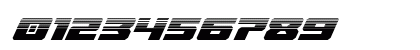 Cruiser Fortress Halftone Italic Italic Preview