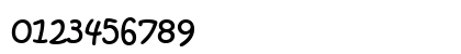 KristenITC Normal Numeric Preview