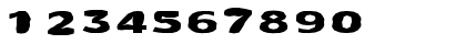 FZ BASIC 55 MANGLED EX Normal Font