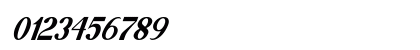 Stay High Italic Regular Numeric Preview