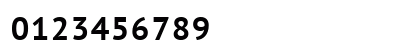 PT Sans Bold Numeric Preview