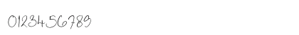 Antasilla Font Regular Numeric Preview