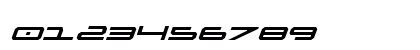 Oramac Light Italic Numeric Preview