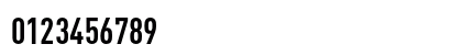 DINCond-Bold Regular Numeric Preview