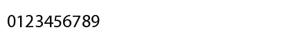 Bahij Myriad Arabic Regular Numeric Preview