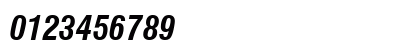 Swis721 Cn BT Bold Italic Numeric Preview