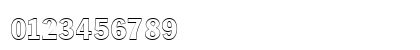 FranklinGotTRegConOu1 Regular Numeric Preview