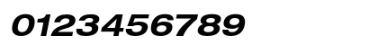 Helvetica Neue LT Pro 73 Bold Extended Oblique Preview
