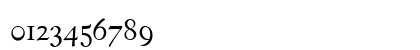 EldoradoText Regular Numeric Preview