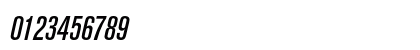 Akzidenz-Grotesk BQ Medium Condensed Italic Numeric Preview