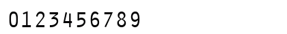 Orator LT Regular Numeric Preview