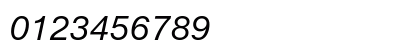 Helvetica Neue ET Pro 56 Italic Preview