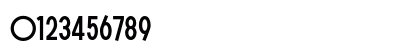 SONGER Grotesque Regular Numeric Preview