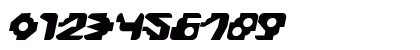 PaccerItalic Regular Numeric Preview