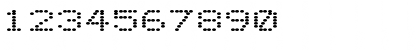 FZ DIGITAL 9 EX Normal Font