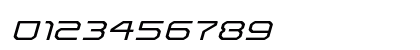 Light Brigade Expanded Italic Expanded Italic Numeric Preview