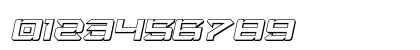 Laser Wolf 3D Italic Italic Preview