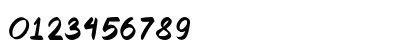 Jorby Regular Numeric Preview
