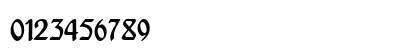 Heinrich Text Regular Numeric Preview