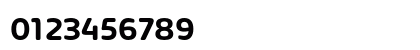 Arlon SemiBold DEMO Numeric Preview