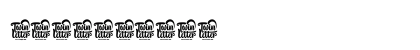 Aougtron slant Regular Numeric Preview