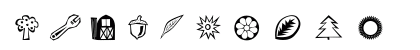 DF Radicals Medium Numeric Preview