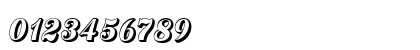 Country Western Script Open Regular Numeric Preview