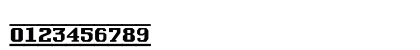 Lambrettista Regular Numeric Preview