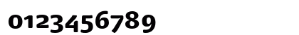 Dancer Pro Black Numeric Preview