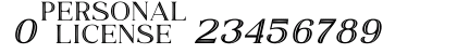 Craved Story Demo Bold Italic Numeric Preview
