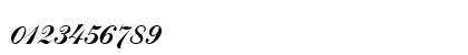 VNI-Commerce Bold-Italic Numeric Preview