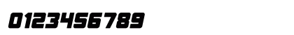 ELITE MIND Bold Italic Numeric Preview