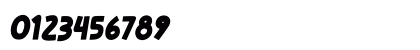 Rose Minie Bold Italic Numeric Preview