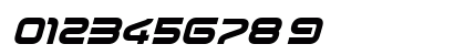 Evolver Italic Numeric Preview
