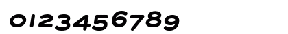 Grover Bold Italic Numeric Preview