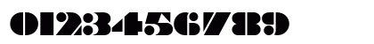 BraggadocioMT Regular Numeric Preview