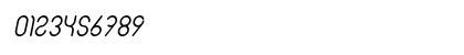 simple font Cursiva Preview