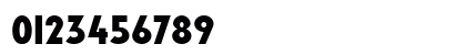 Sister Black Numeric Preview
