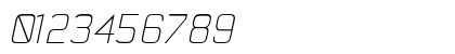 21st FineItalic Numeric Preview