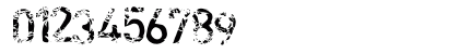 blabloosy Medium Numeric Preview