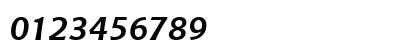 Chianti BdIt WGL4 BT Bold Italic Numeric Preview