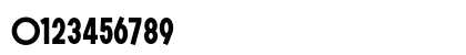 SONGER Grotesque Bold Numeric Preview