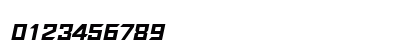 PSL-Advert Bold Italic Numeric Preview