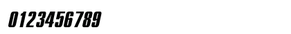 CompactC Bold Italic Numeric Preview