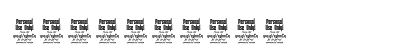 Clovvo Personal Use Regular Numeric Preview