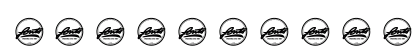 Shenanigans light_PersonalUseOnly Regular Numeric Preview
