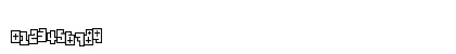 Stitched Outline Regular Numeric Preview