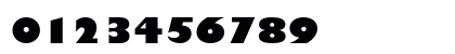 Gill Sans Ultra Bold Numeric Preview