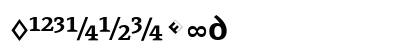 PageSerif-DemiBoldExpert Regular Numeric Preview